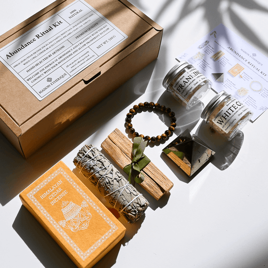 Contents of Abundance Ritual Kit