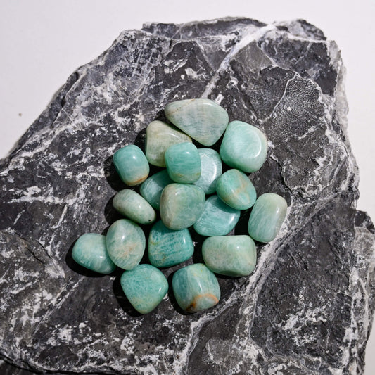 Natural Amazonite Tumble Stones 