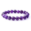 Amethyst Crystal Bracelet (Dark) Grade A