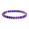 Amethyst Crystal Bracelet (Dark) Grade A