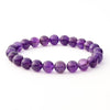 Amethyst Crystal Bracelet (Dark) Grade A