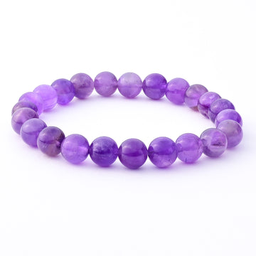 Amethyst Crystal Bracelet (Light )