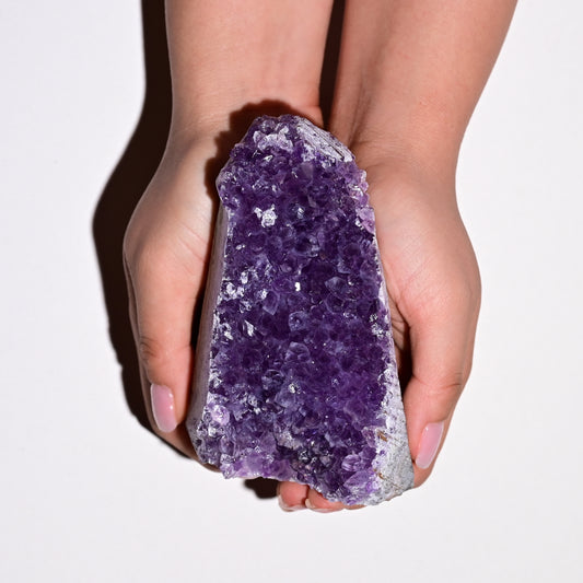 Amethyst Geode – Natural Cut Base Q3 – No. 2