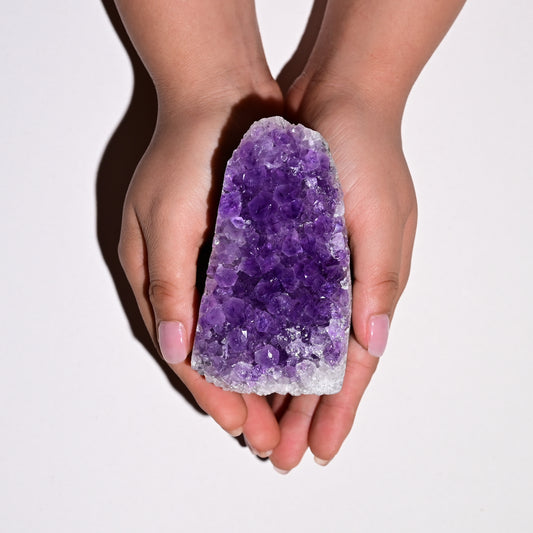 Amethyst Geode – Natural Cut Base Q3 – No. 3