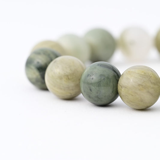 Apple Jade Crystal Bracelet