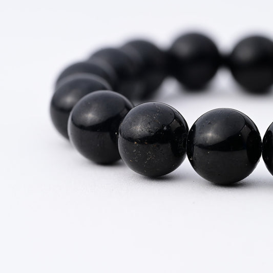 Black Tourmaline Crystal Bracelet - Grade A