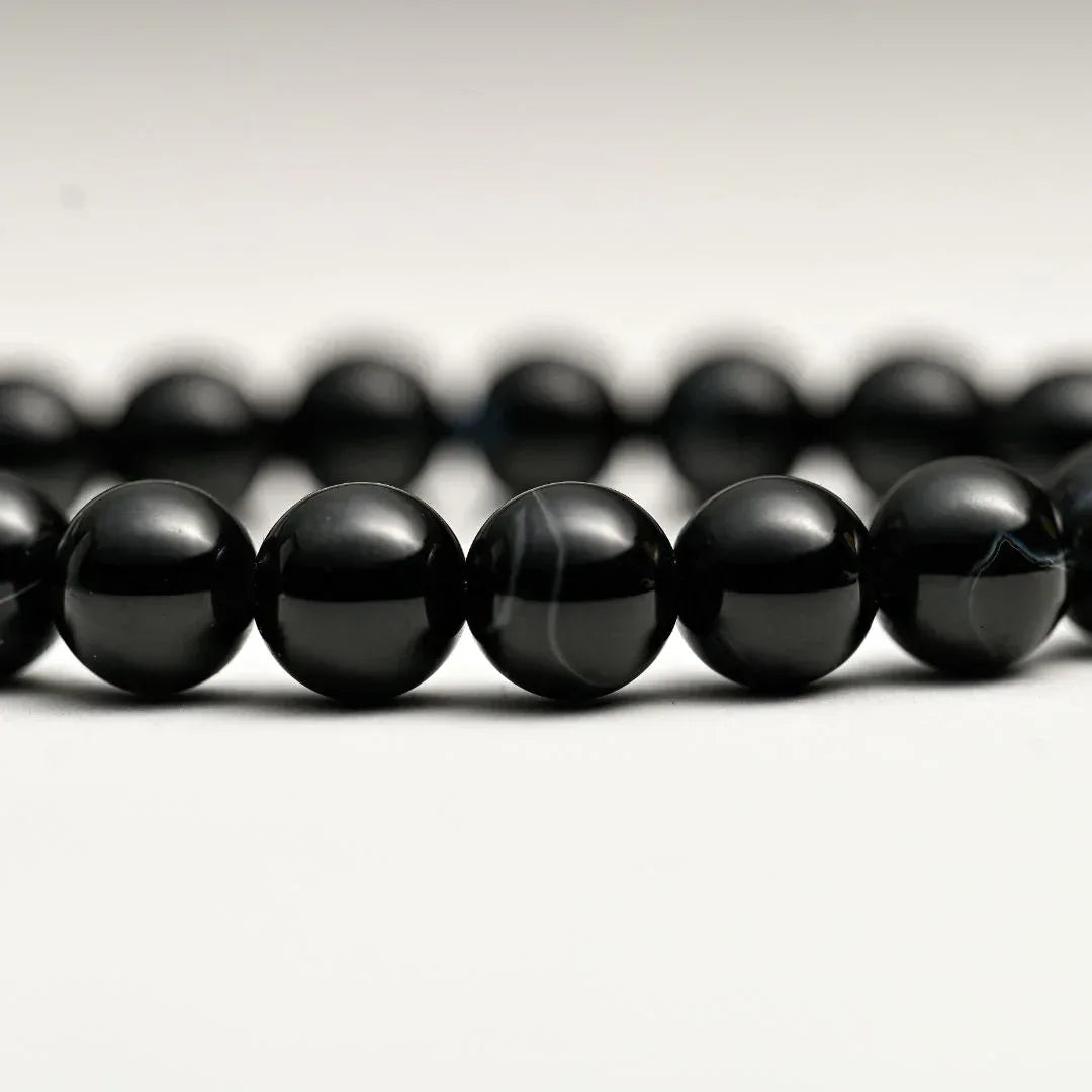 BlackStripeAgateBracelet-MaisonEtherique1 - Maison Éthérique