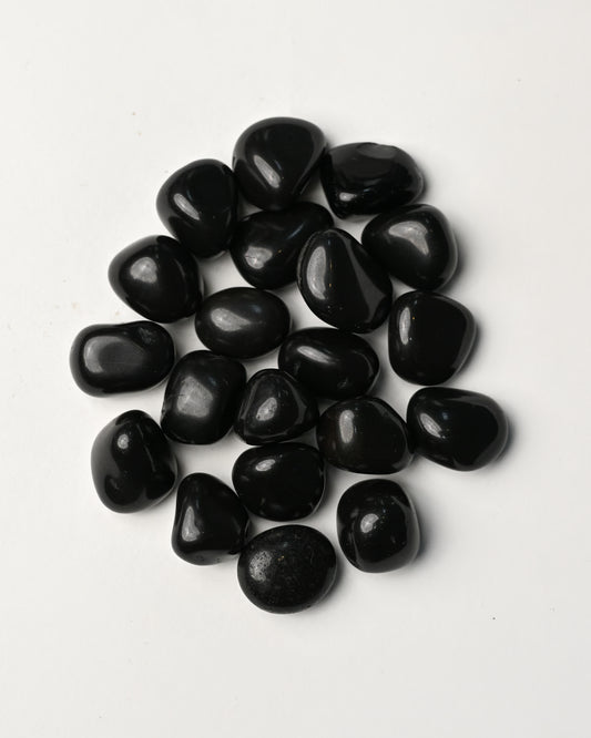 Black Obsidian Tumbled Stone 2
