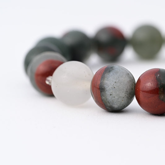 Blood Stone Crystal Bracelet