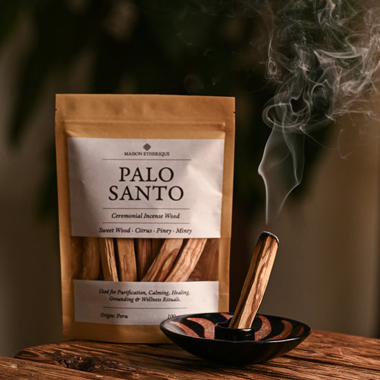 Burning shot palo santo