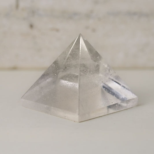 Clear Quartz Crystal Pyramid Grade A+
