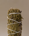 Close up of Juniper smudge stick