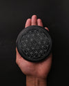 Incense Stick Holder - Flower of Life (Black)