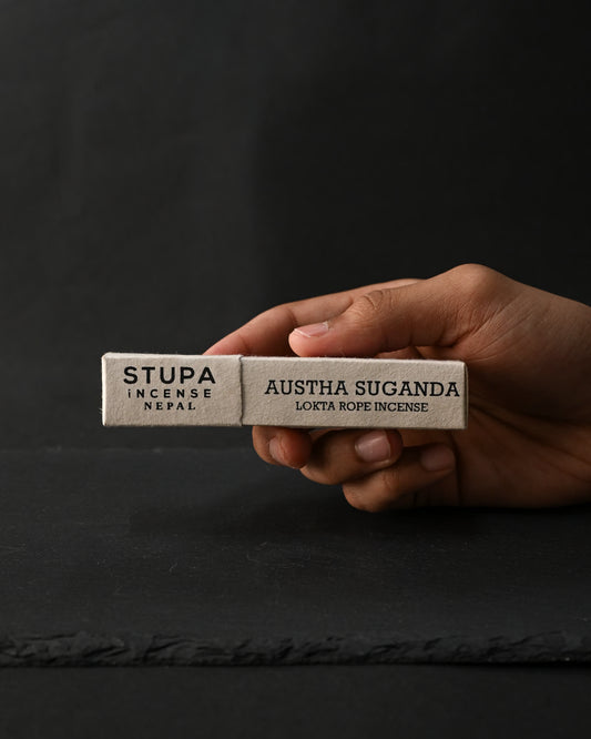 Austha Sugandha Lokta Rope Incense Tube