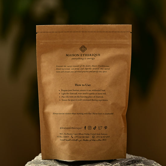 Details of Wild hojari resin