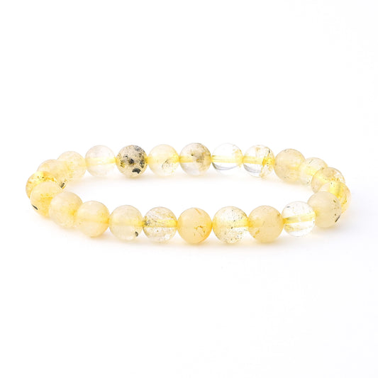Golden Rutile Crystal Bracelet