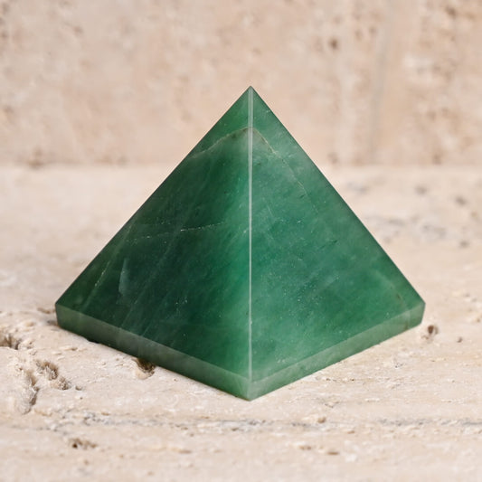 Green Jade Crystal Pyramid