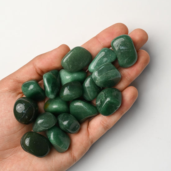 Green Jade Tumbled Stone 1