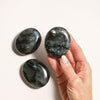 Labradorite Palm Stone Grade AAA.