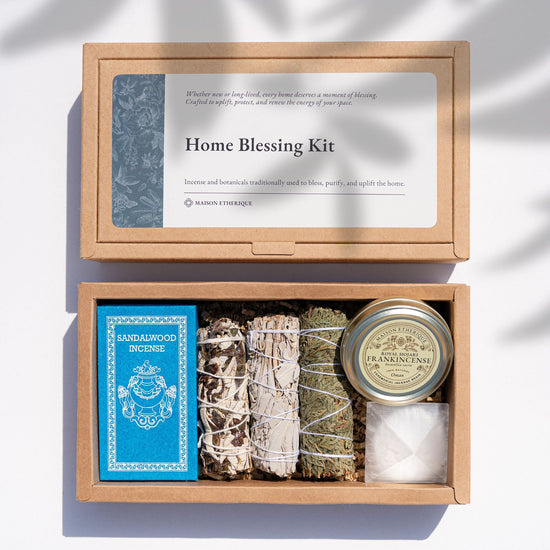 open and closed box of love and harmony kit