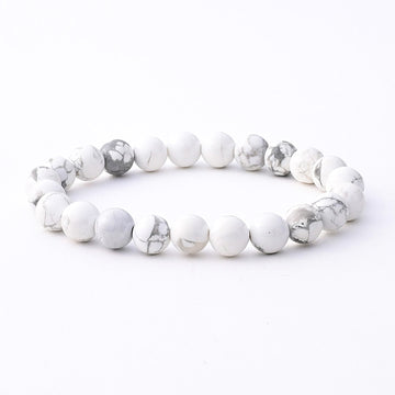 Howlite Crystal Bracelet