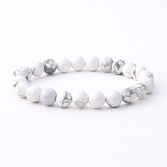 Howlite Crystal Bracelet