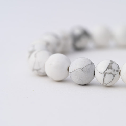 Howlite Crystal Bracelet