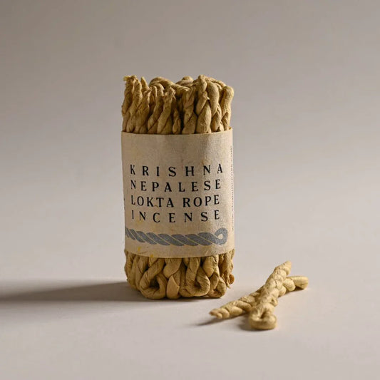 Krishna_Nepalese_Lokta_Rope_Incense - Maison Éthérique