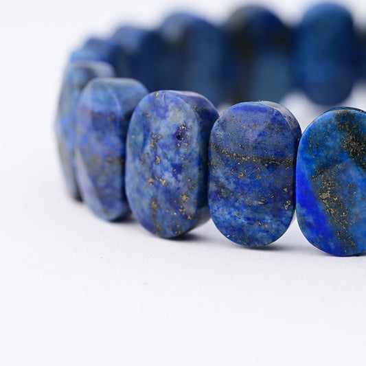 Lapis Lazuli Faceted Bracelet