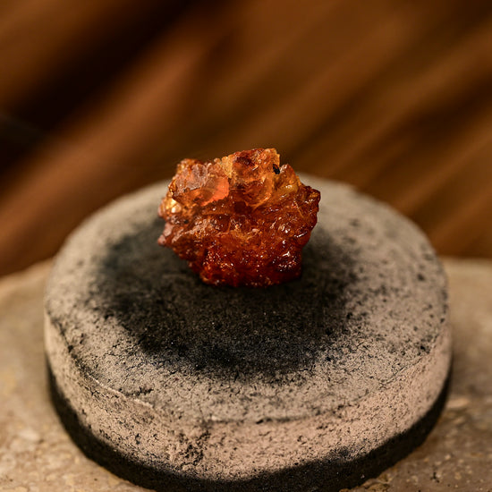 Macro shot of True Myrrh