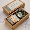 Opened box of Meditation Ritual Kit 
