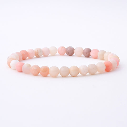 Pink Opal Crystal Bracelet