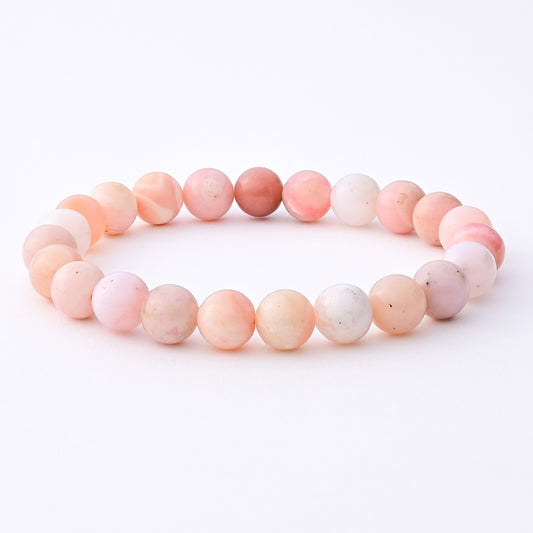 Pink Opal Crystal Bracelet