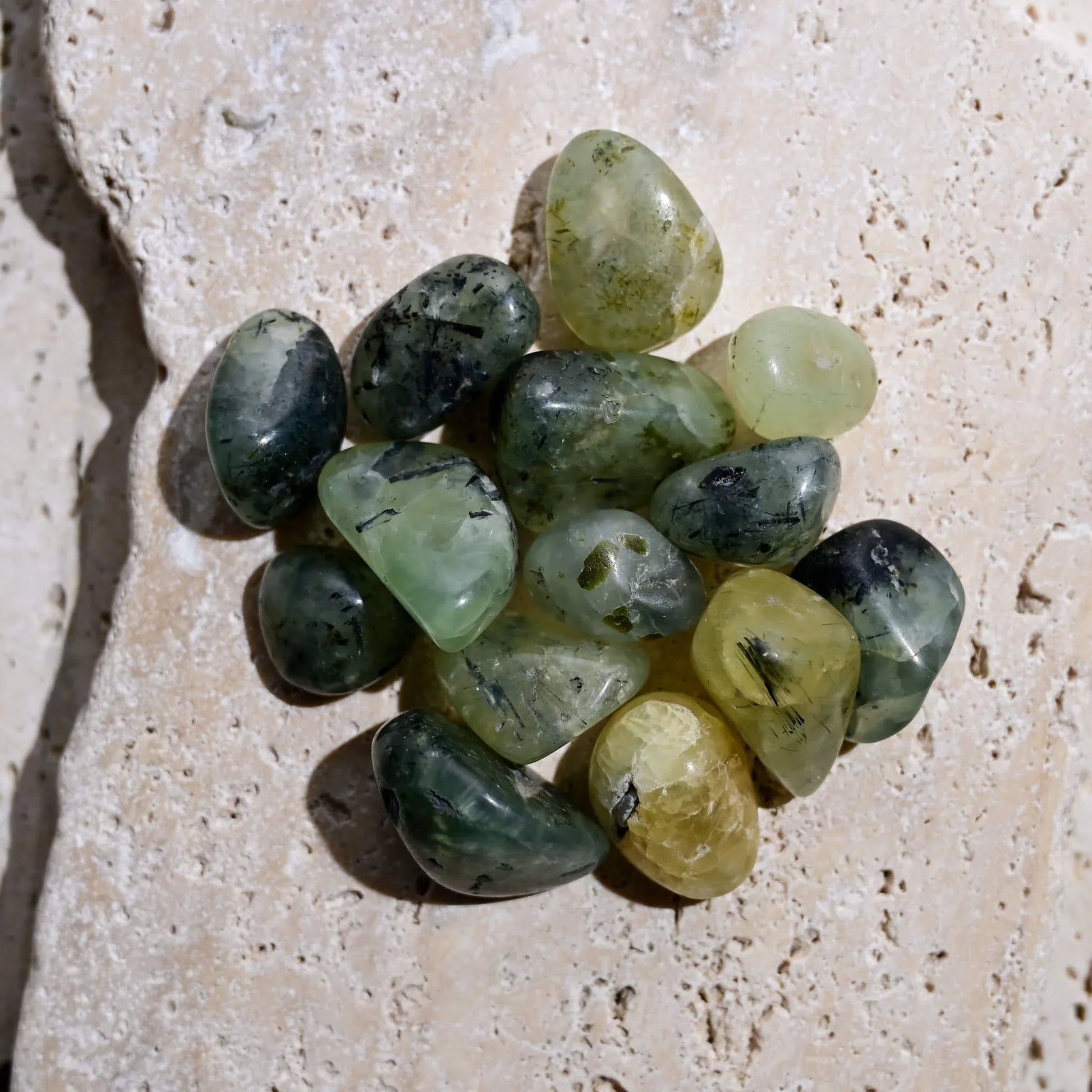 Prehnite-Tumbled-Stones-Maison-Etherique-Dubai-3 - Maison Éthérique