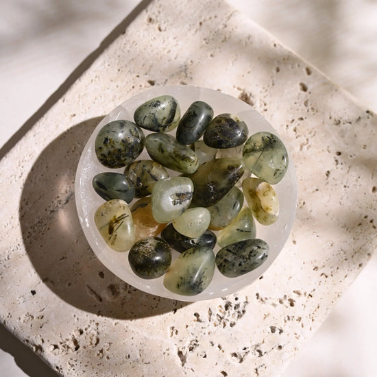 Prehnite-Tumbled-Stones-Maison-Etherique-Dubai-4 - Maison Éthérique