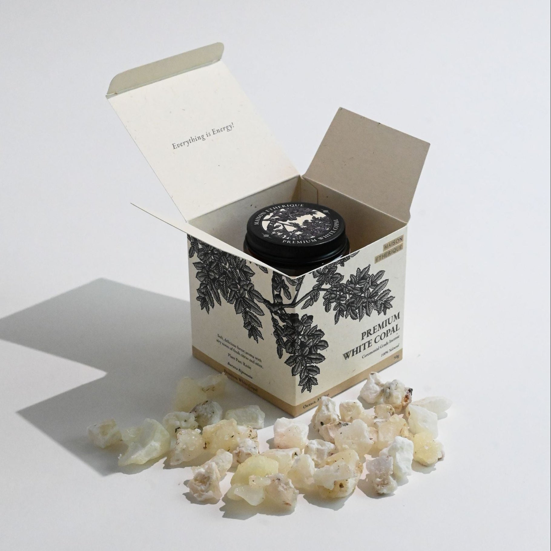 Premium white copal from Mexico