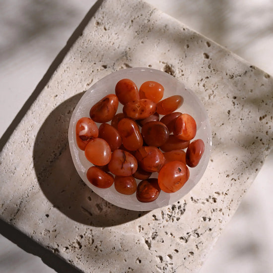Red-Carnelian-Tumbled-Stones-Maison-Etherique-Dubai-9 - Maison Éthérique