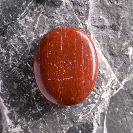 Red Jasper Palm Stone by Maison Etherique