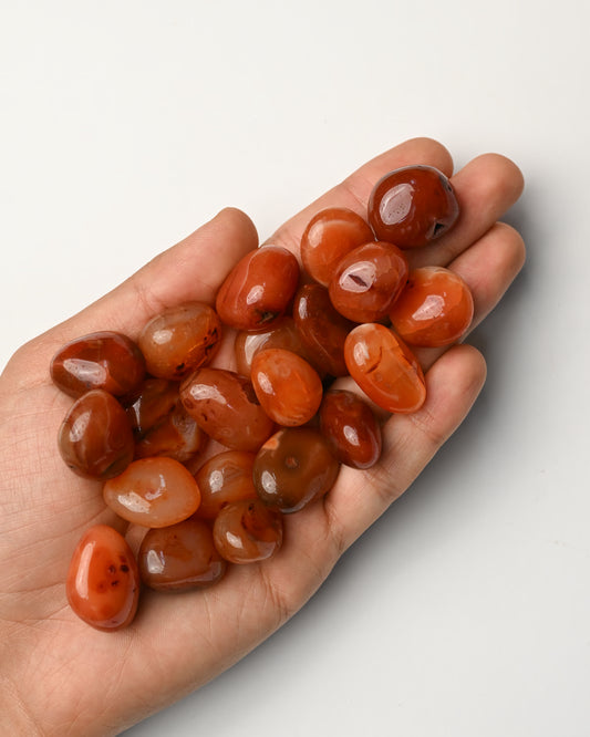 Red Carnelian Tumbled Stone