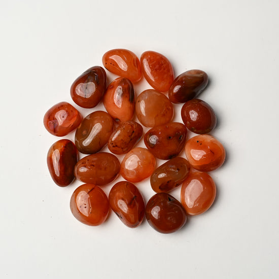 Red Carnelian Tumbled Stone 2