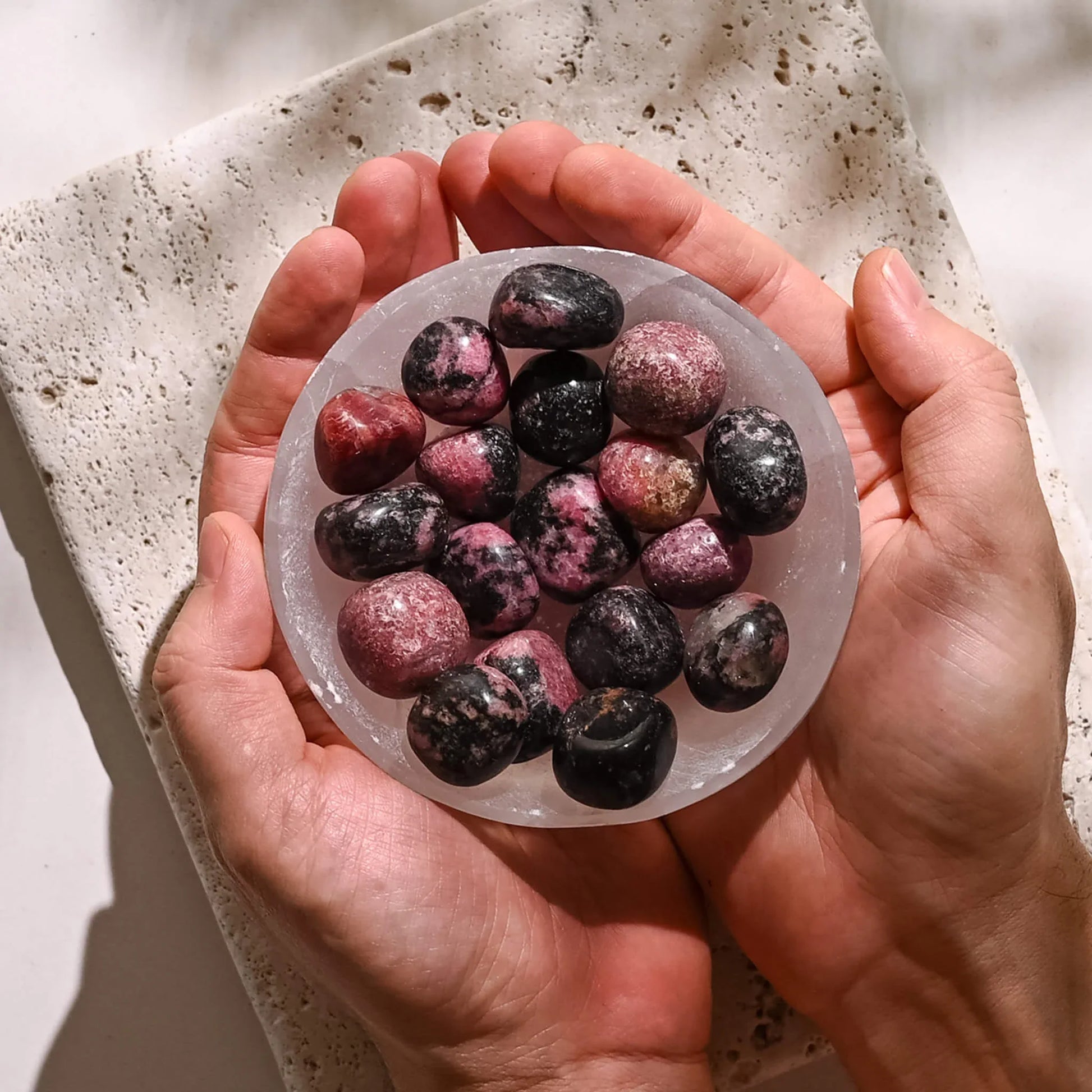 Rhodonite-Tumbled-Stones-Maison-Etherique-Dubai-7 - Maison Éthérique