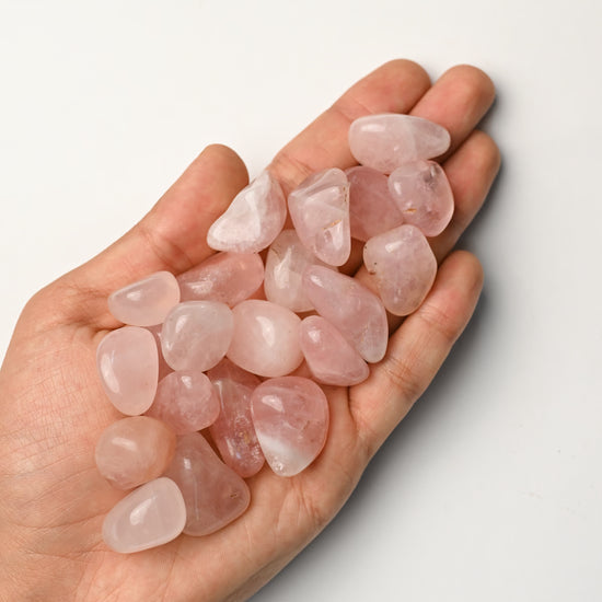 Rose Quartz Tumbled Stone 1