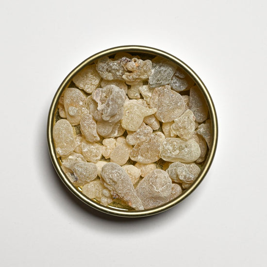 Opened Bliss pack Hojari Frankincense