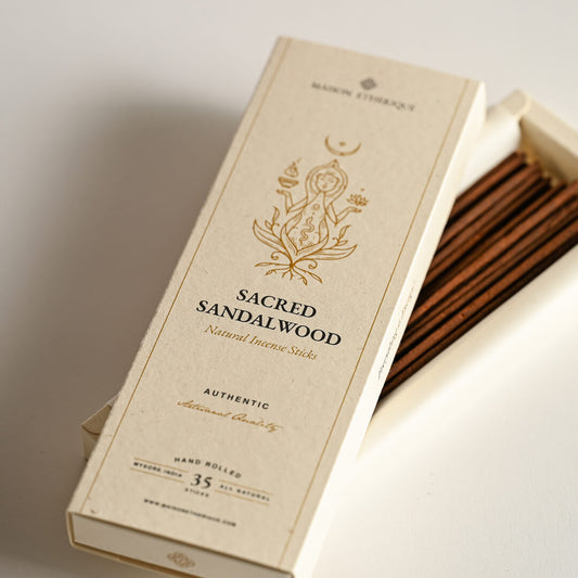 Sacred Sandalwood Incense Sticks by Maison Etherique