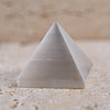 Selenite crystal pyramid