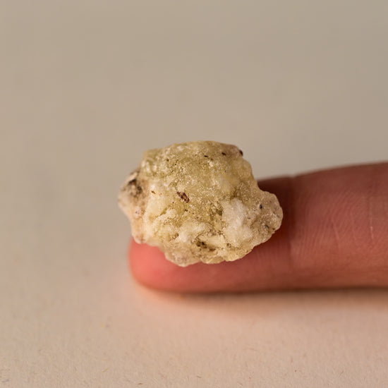 Single piece of white Copal