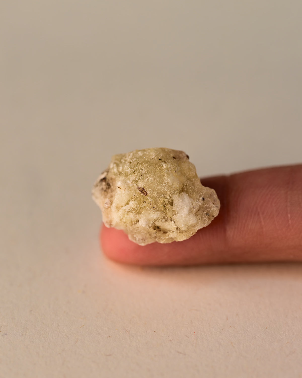 Single piece of white Copal