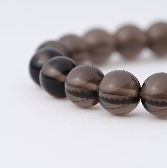 Smoky Quartz Crystal Bracelet