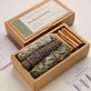 Opened box of Smudging Ritual Kit 