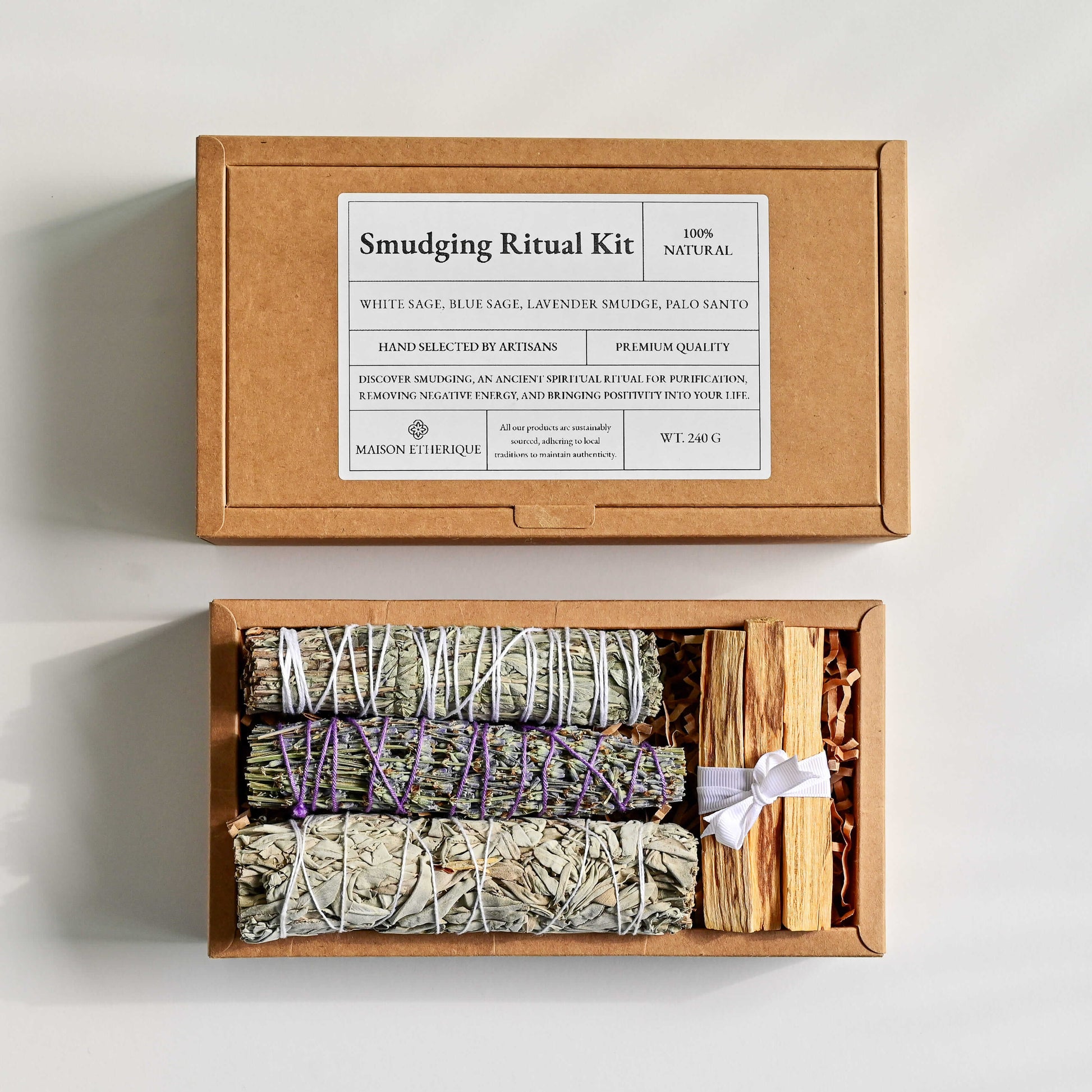 Smudging Ritual Kit in Box